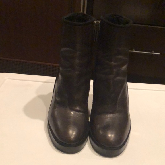 Haider Ackerman sculpted wedge booties sz 7 - Picture 3 of 16